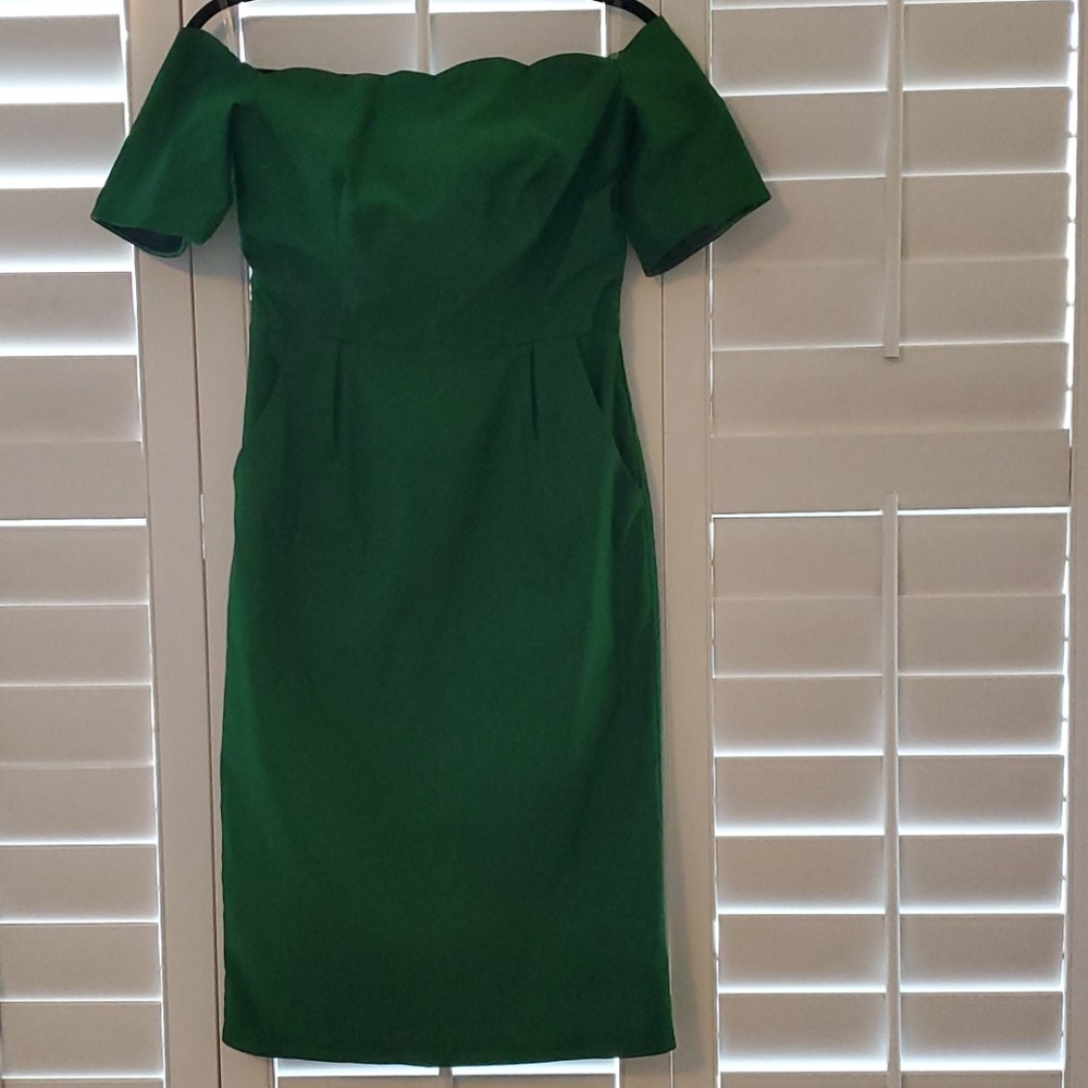 Green Belle Poque Dress